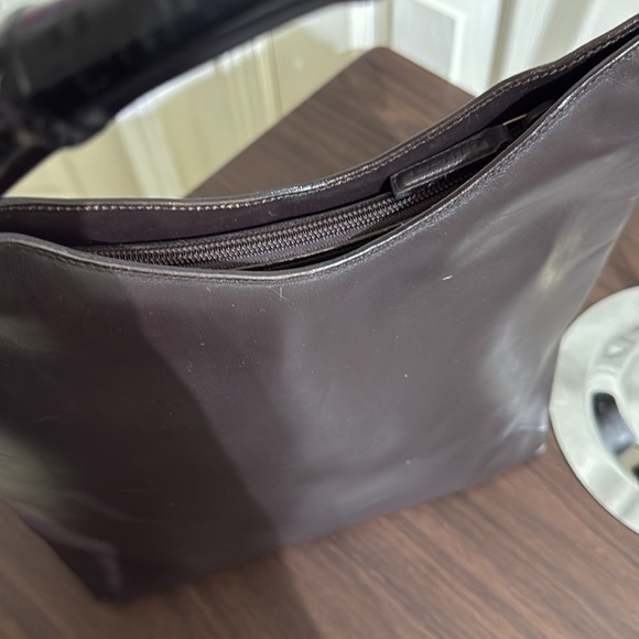 Vintage Gucci Bamboo Shoulder Bag Nylon Interior - Picture 9 of 12